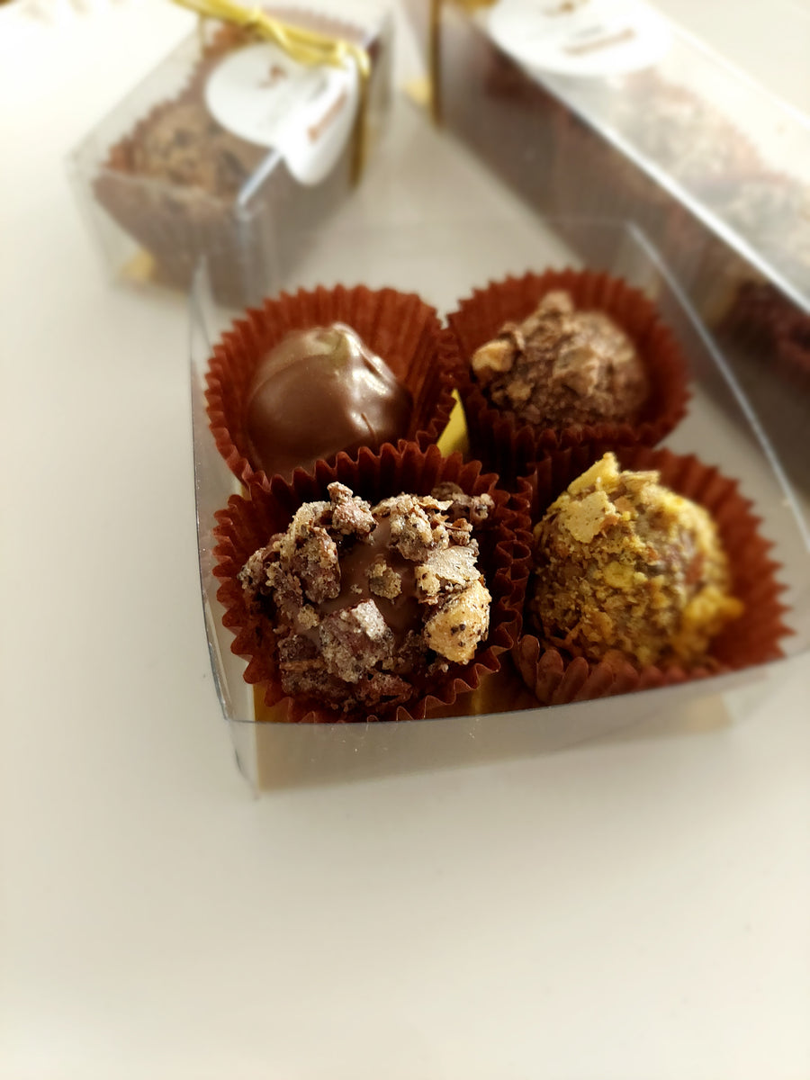 Nice! Milk Chocolate Hazelnut Truffles